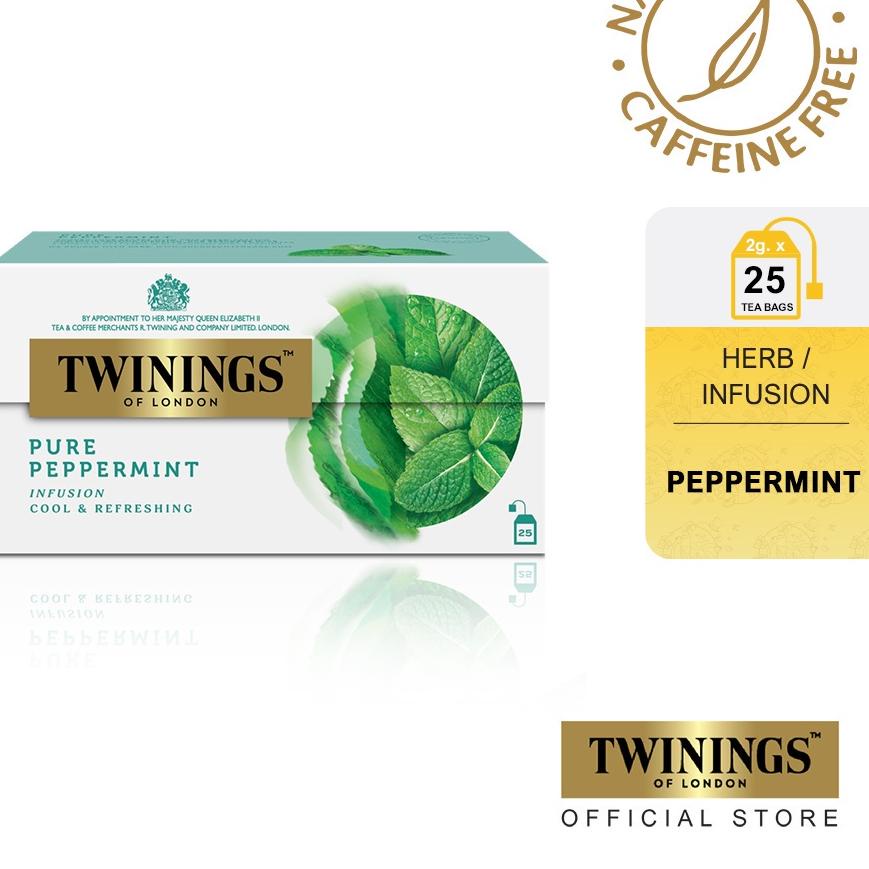 

SALE✅[Paket Bundle] Twinings Teh Celup Pure Peppermint dan Pure Camomile|SQ5