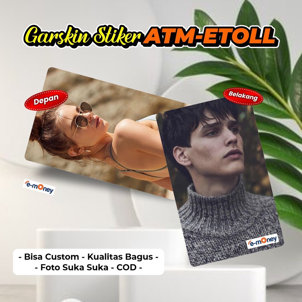 

Custom Sticker Stiker Atm Bca/Atm Mandiri/Atm Bri/Atm Bni/Atm Bjb/Atm Btn
