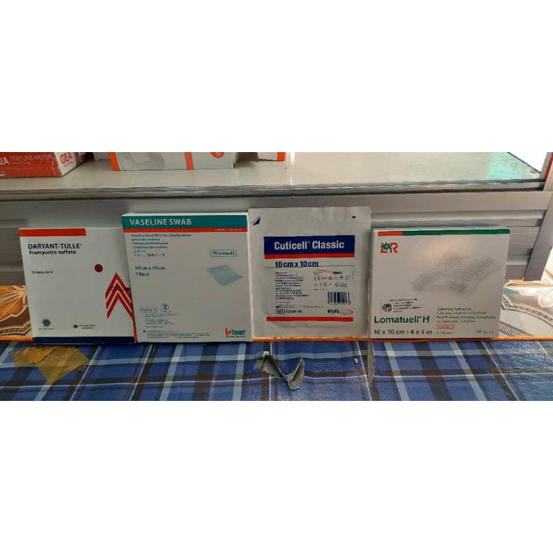PLESTER LUKA LOEMATUL/ CUTICEL/VASELINE SWAB