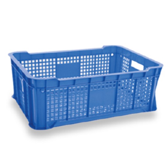 Krat Plastik Green Leaf 2247 L Kontainer Industri Lubang Holes Industrial Container