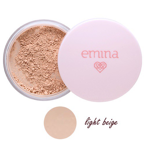 EMINA BARE WITH ME MINERAL LOOSE POWDER / BEDAK TABUR EMINA 8gr GIRLSNEED77