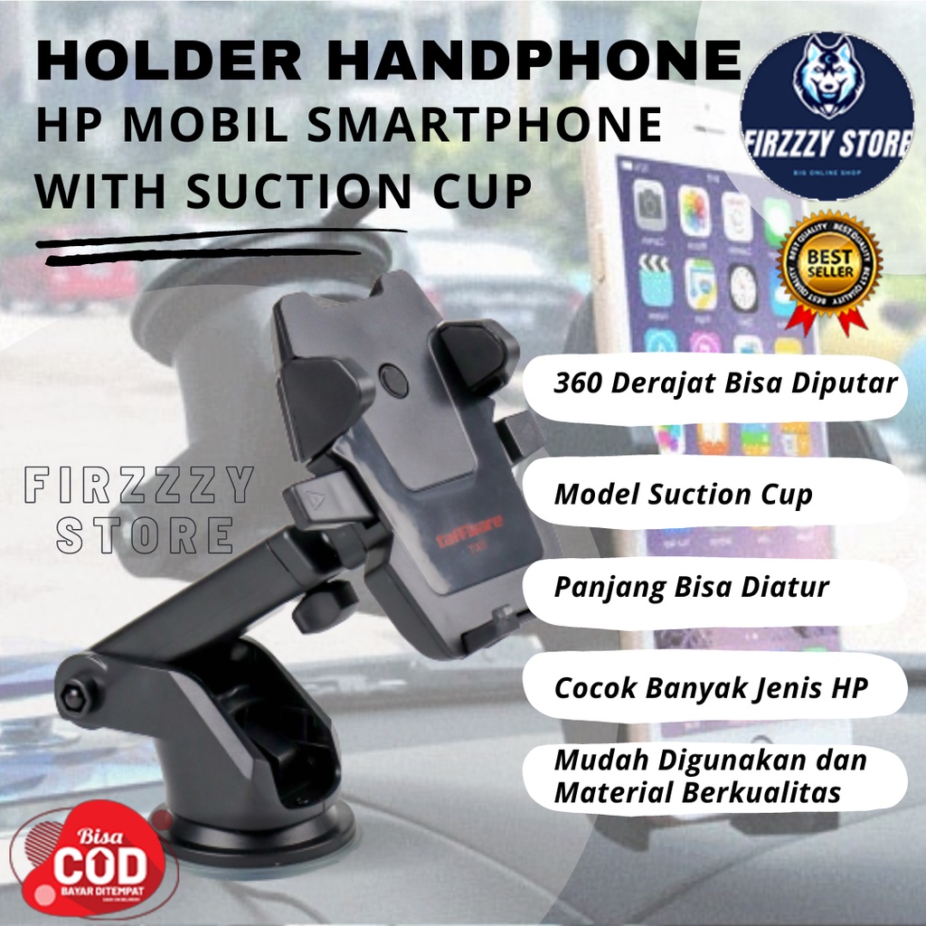 Holder Handphone HP Mobil Smartphone with Suction Cup