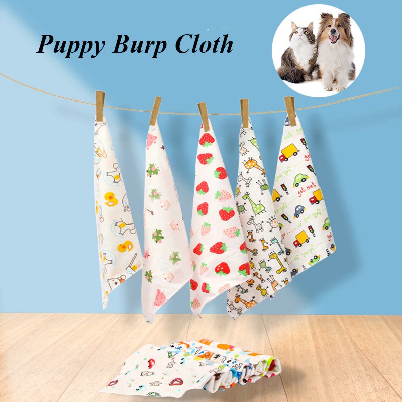 Scarf Leher Celemek Anjing Kucing Slabber Fashion Lucu Bahan Berkualitas FEZONE