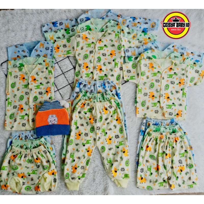 Perlengkapan Baju Bayi New Born 18 pcs