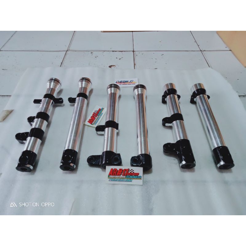 Tabung Battom shock Depan Standar Bubut pnp Satria FU Sonic Sonik Mio nuvo saul fino