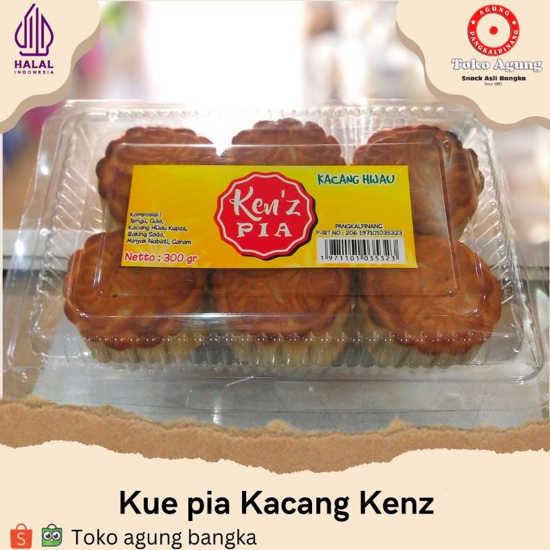 

Kue Pia kacang hijau / merah Cap CSW / Kenz