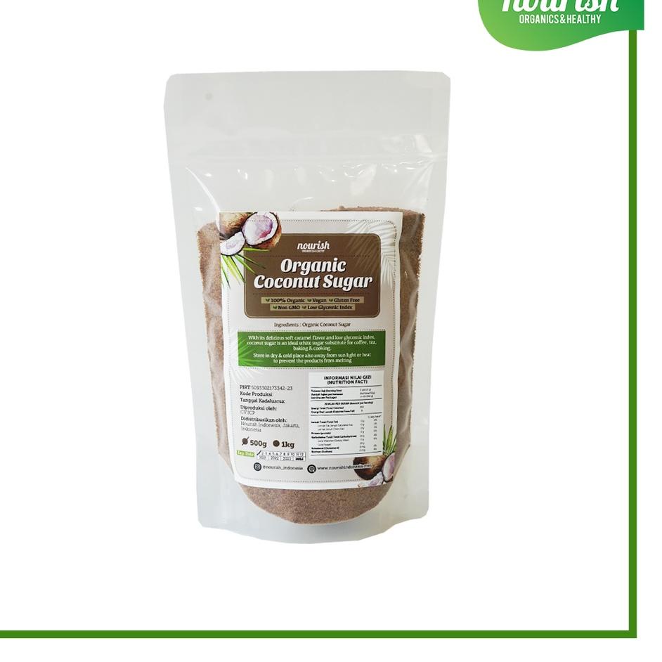 

Toko Spesial--Nourish Indonesia, Organic Coconut Sugar 500gr