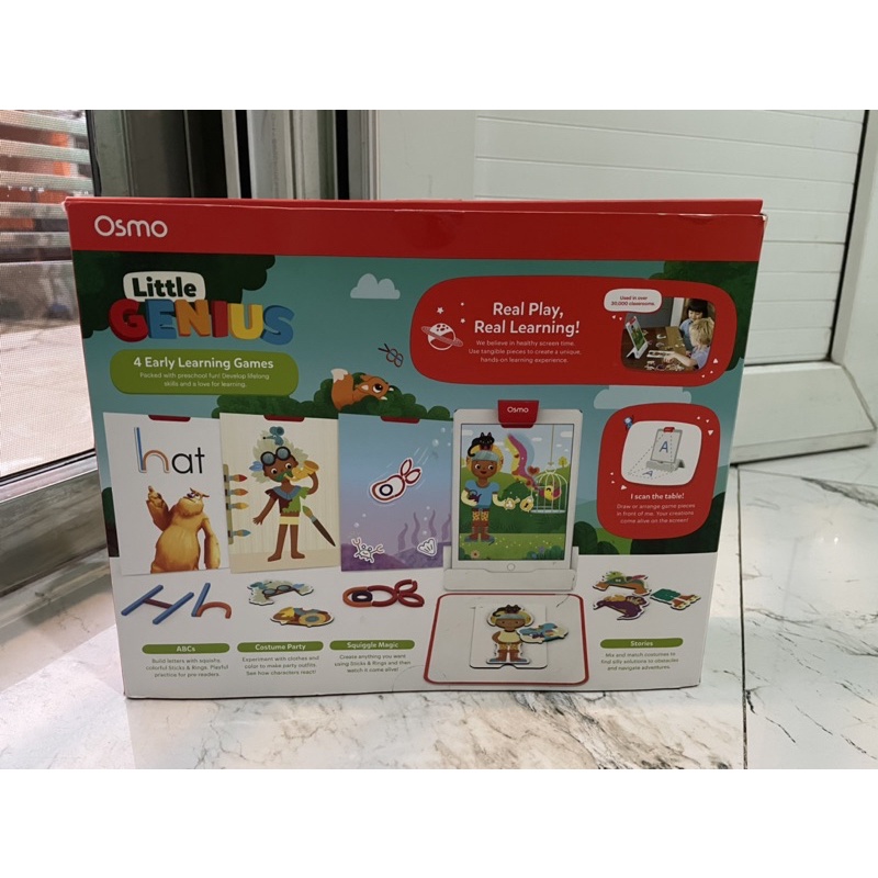 Osmo Little Genius Starter Kit / Mainan edukasi untuk anak usia 3-12thn