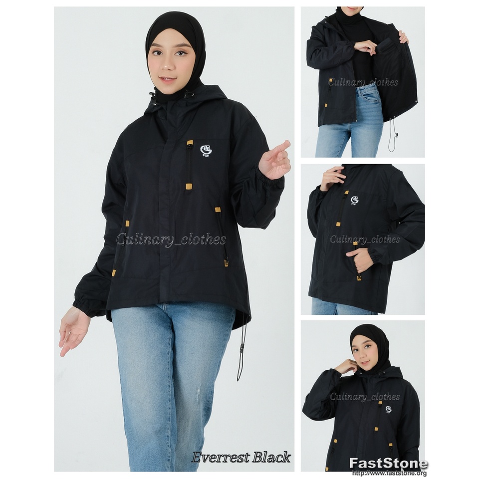 Jaket pria wanita jumbo IKC 002 distro cbr six Bandung keren grosir pakaian pria H0D7 jacket jaket parasut parasit jaket gunung pria wanita WATERPROOF ORIGINAL FCF