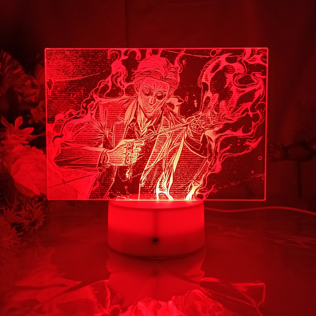 Nanami anime jujutsu kaisen lampu tidur anime led