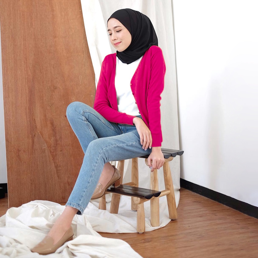 Cardigan Basic Knit -AC