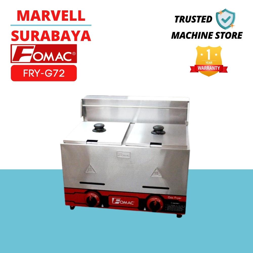 Jual DEEP FRYER GAS FOMAC FRY G72 PENGGORENGAN AYAM FRIED CHICKEN