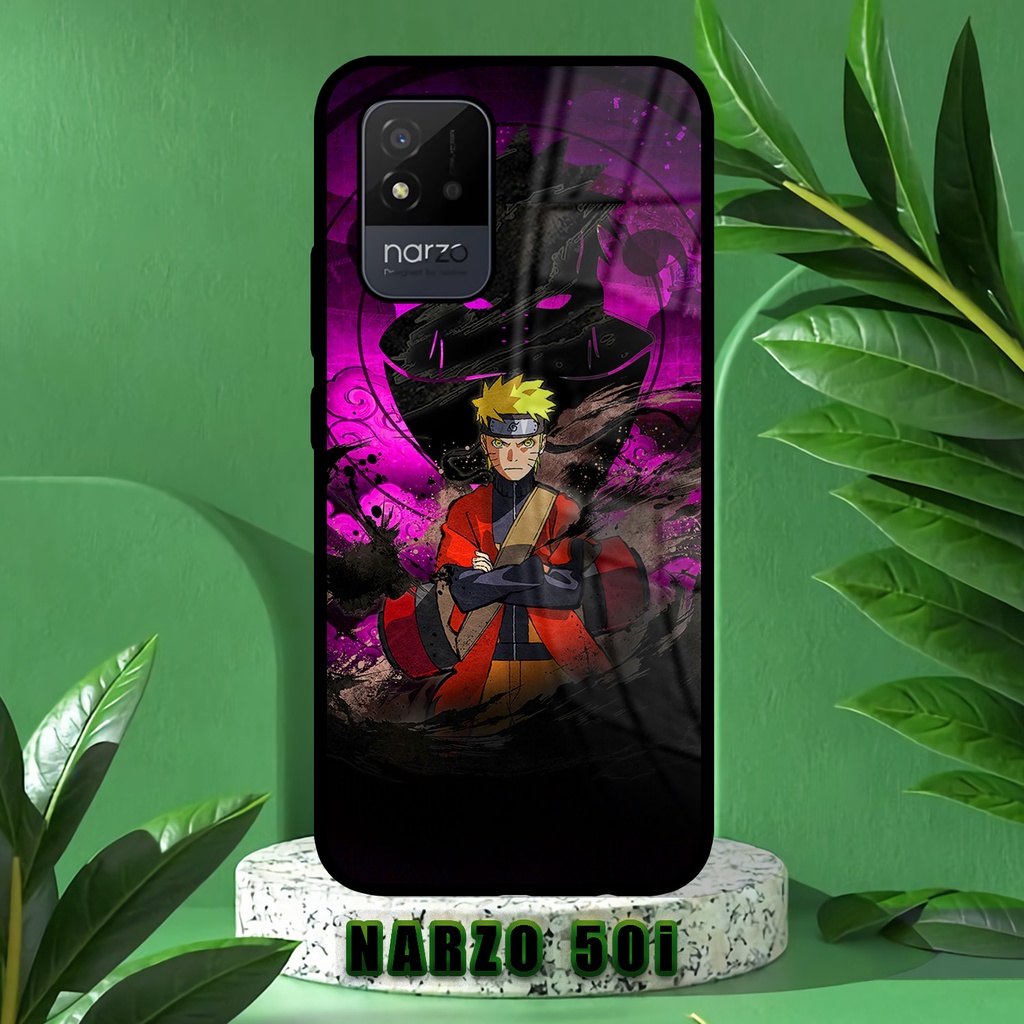 (SV72) Case Kilau Realme Narzo 50i | Narzo 50i | Casing Hp Realme | Pelindung Smartphone | Motif Ani