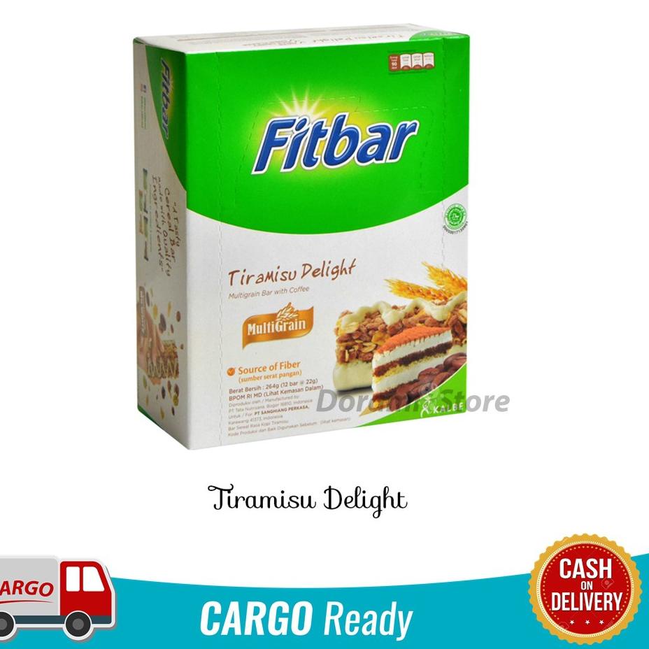 

TERLARIS BRANDS FESTIVAL Fitbar isi 12 pcs Snack Instan box / Cemilan Sehat Diet 