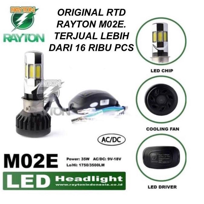 lampu led motor 6 sisi RTD