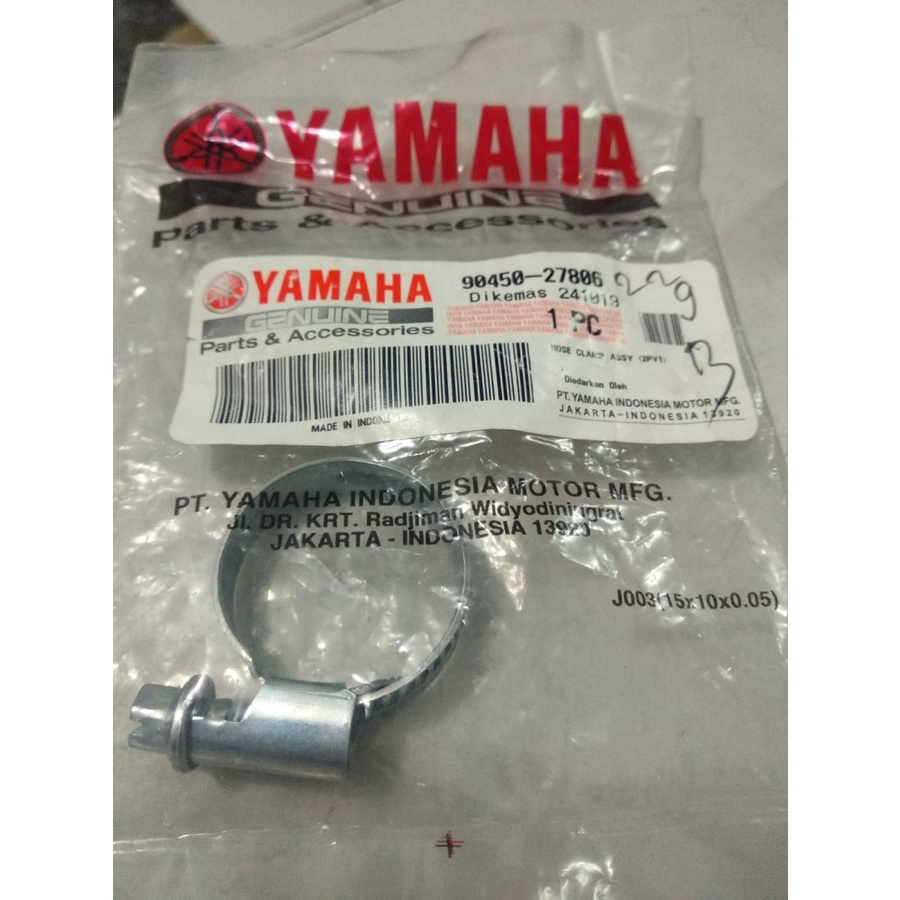 Hose Camp Kleman Selang Radiator Yamaha Vixion, Jupiter MX, MX King 90450-27806