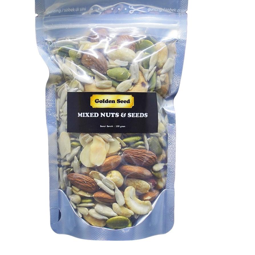 

ㅱ MIXED NUTS & SEEDS 100 GRAM PREMIUM - TRAIL MIX NUT & SEED - MIXNUT 100 GR SIAP KIRIM 2295 ♛