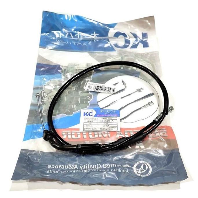 JV173 KABEL GAS KC RACING B7G SPAREPART VARIASI SEPEDA MOTOR CB 150R A