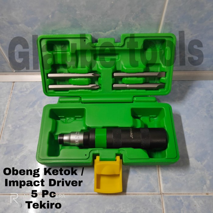 Obeng Obeng Ketok 5Pc Tekiro/ Impact Driver Tekiro