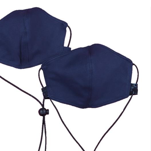 BAYAR DITEMPAT✔️Hush Puppies Masker 2_Active Mask Twix In Navy Com Navy|KD7