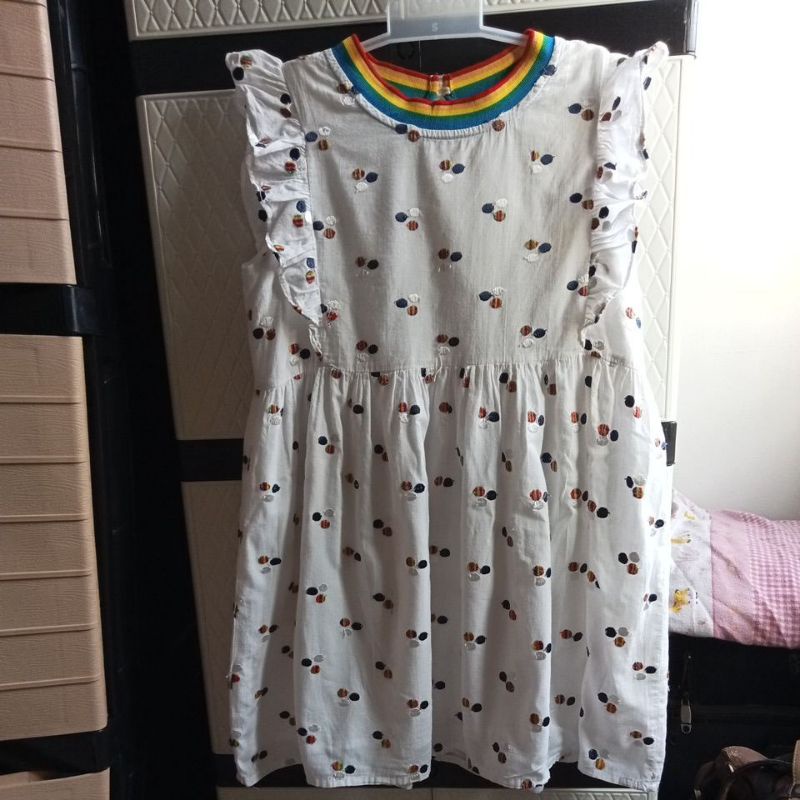 Preloved Dress Putih Anak