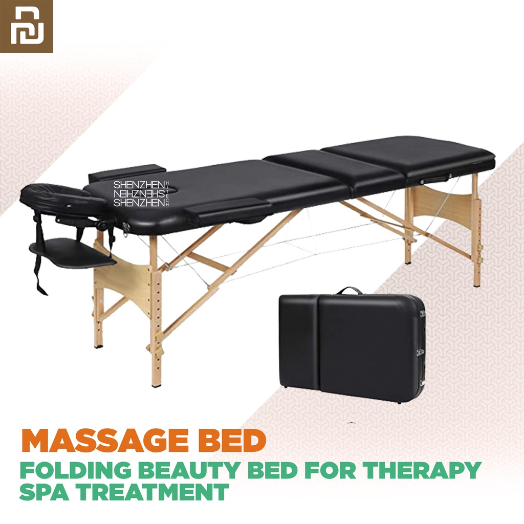 Jual Folding Massage Bed For Therapy Spa Treatment Tempat Tidur Pijat Shopee Indonesia