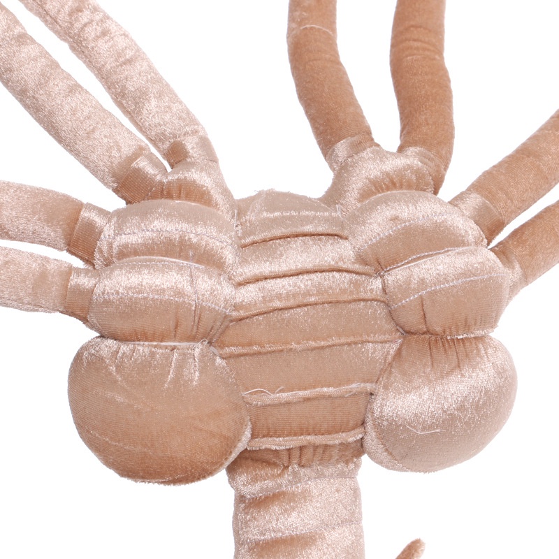 Action Figure Alien Ukuran Besar Mainan Boneka Predator Facehugger 50CM 115CM Bahan Plush Untuk Anak / Dewasa