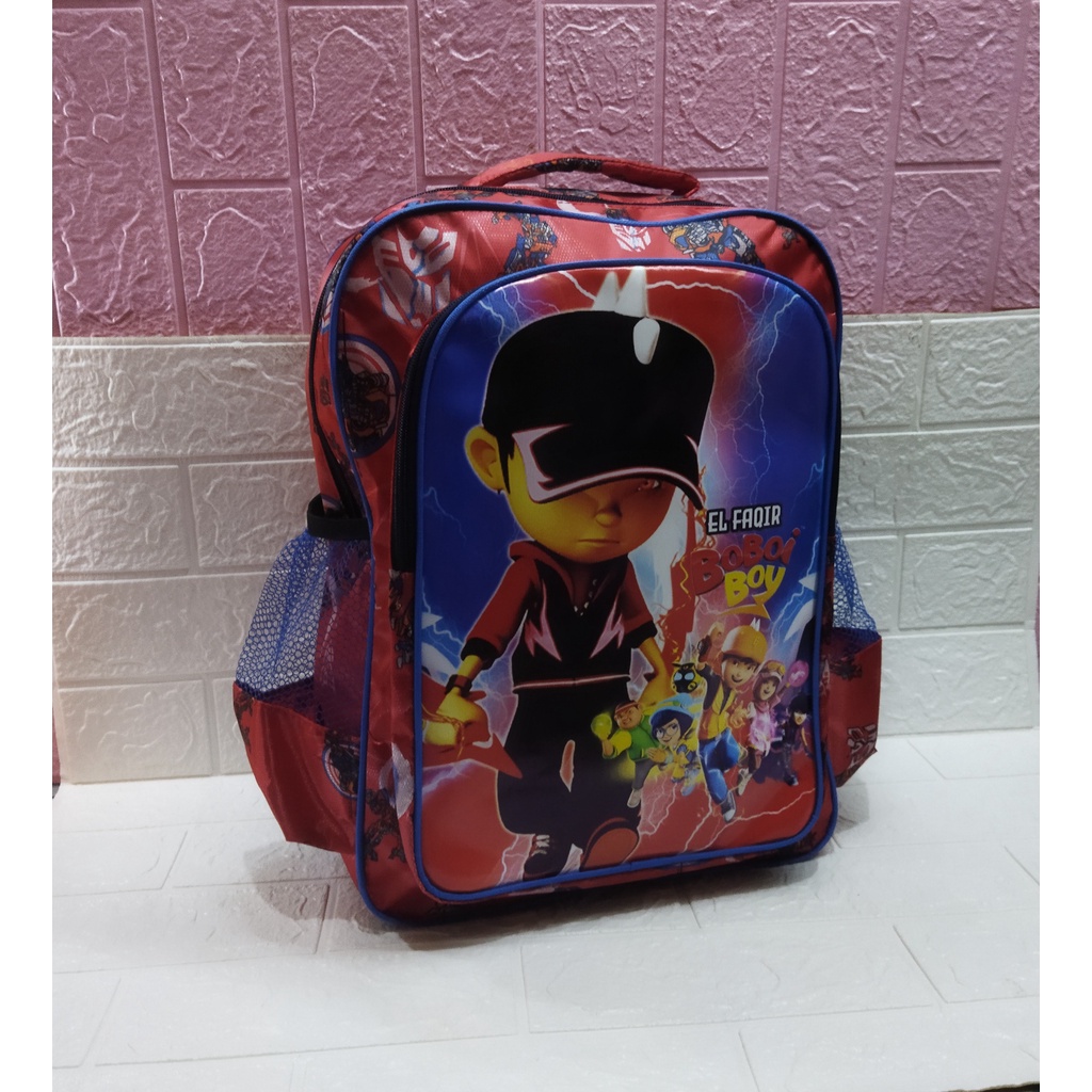 Tas ransel anak sekolah TK SD FULL PRINTING KARAKTER COWOK