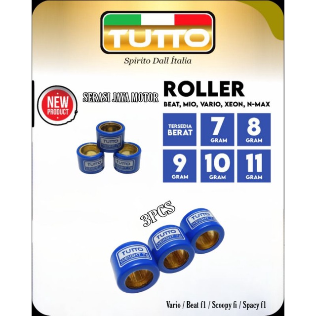 ROLLER TUTTO VARIO/BEAT F1/SCOOPY F1