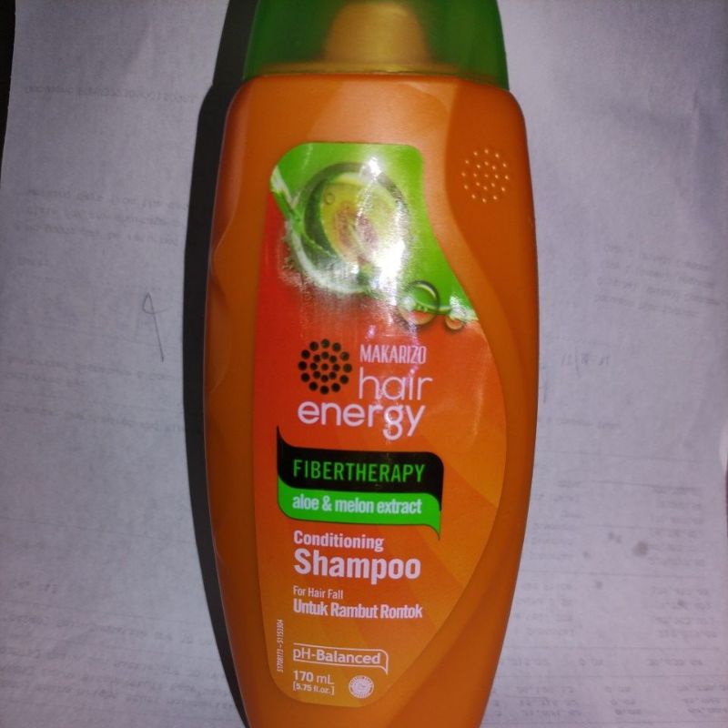 Makarizo Hair Energy Shampoo rambut rontok 170 ml