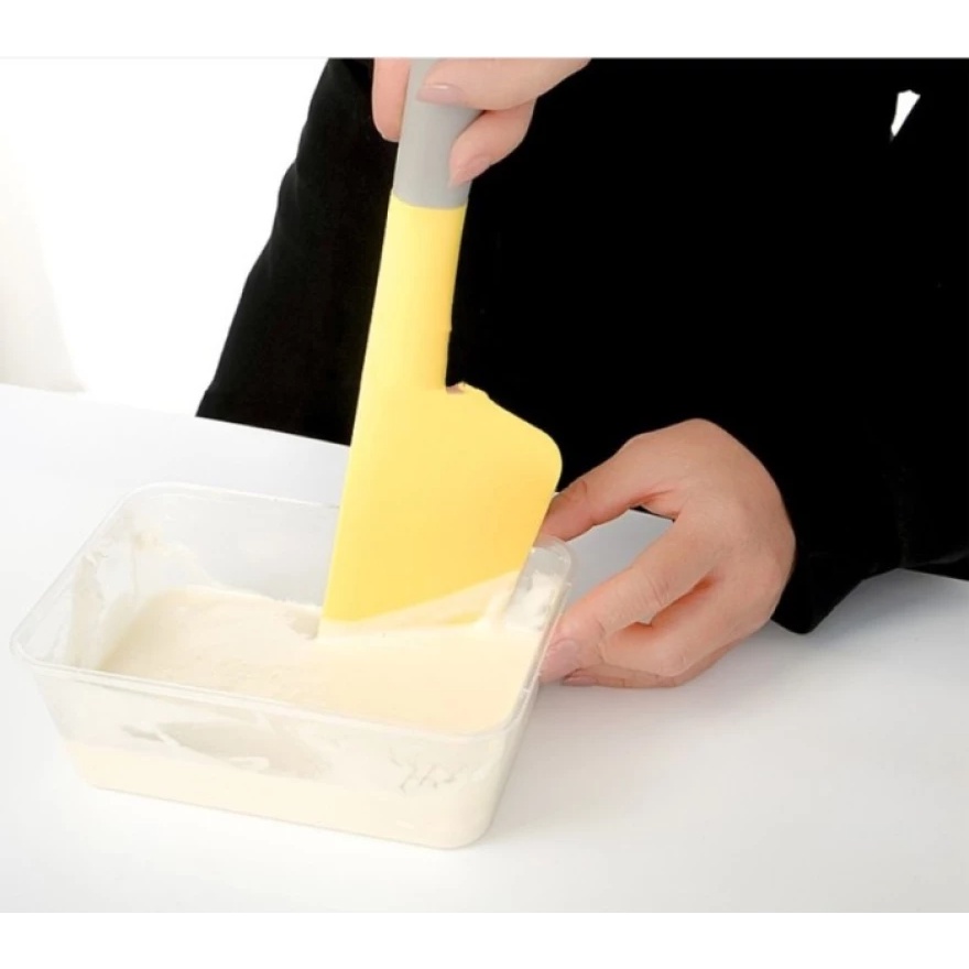 Spatula Silicon Tahan Panas Besar Sutil Sodet Solet Silikon Silicone Anti Lengket Food Grade Pengaduk Adonan Kue