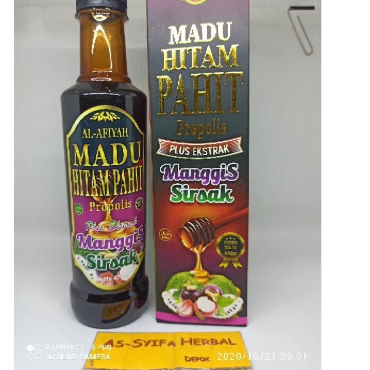 

GRATIS ONGKIR✅Madu Hitam Pahit Plus Kulit Manggis dan Sirsak|KD8