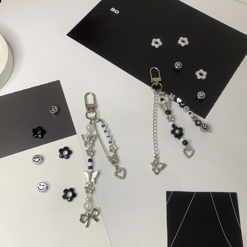 keychain beads/ keychain custom/ keychain kpop/ keychain beads custom/ keychain gemes