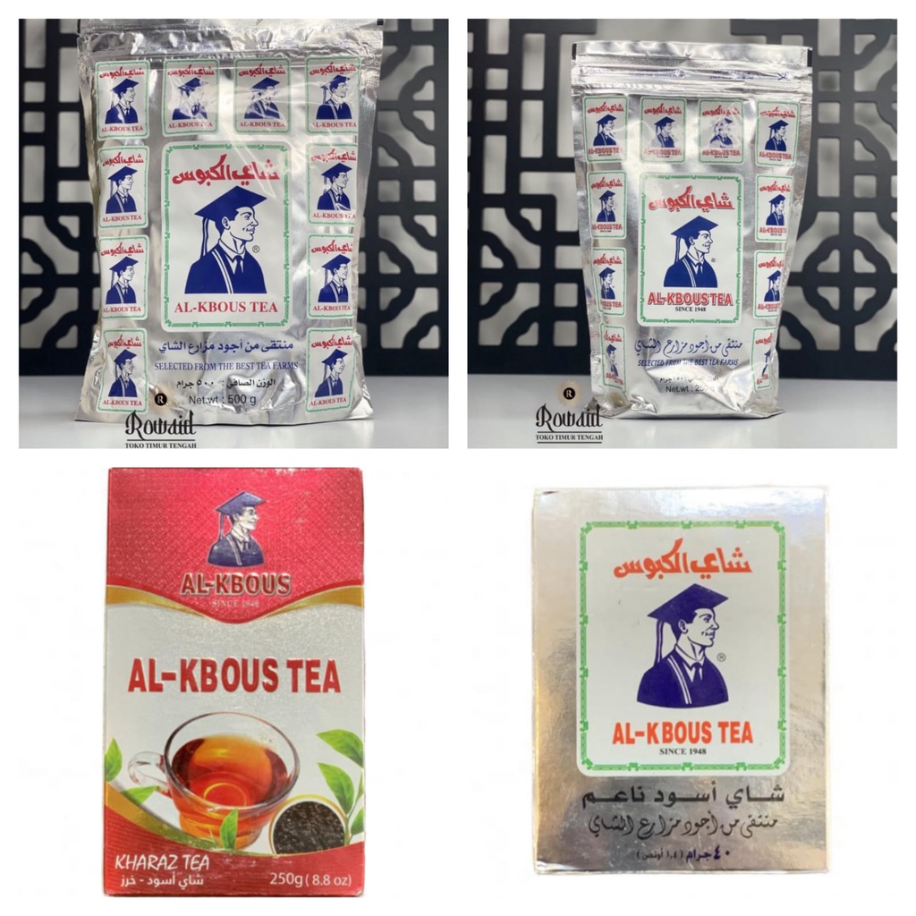 AL KBOUS TEA POWDER TEA BAG / TEH BUBUK ARAB Teh Arab