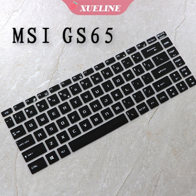 Skin Cover Pelindung Keyboard Gaming Untuk MSI GS65 GS 65 GF63 GF 63 8RE-014CN P65 GS i7 15.6 (ZXL)