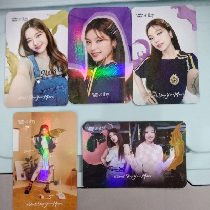 

BUY 1 GET 1 RANDOM Photocard Official Itzy x ultramilk