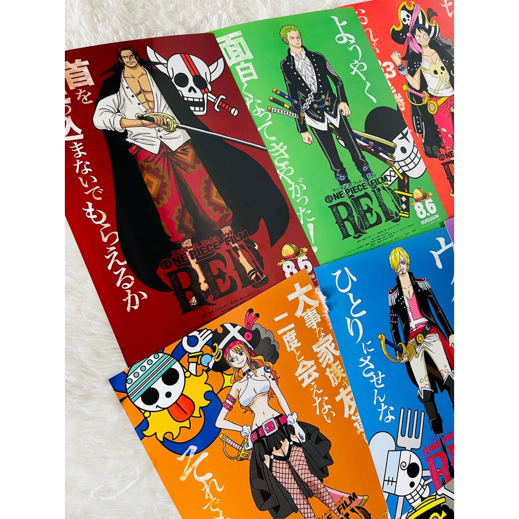 Poster One Piece Film Red Edition Mugiwara