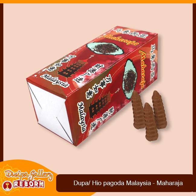 Dupa Hio Buhur Kerucut Cone Pagoda Malaysia - Maharaja 50pcs