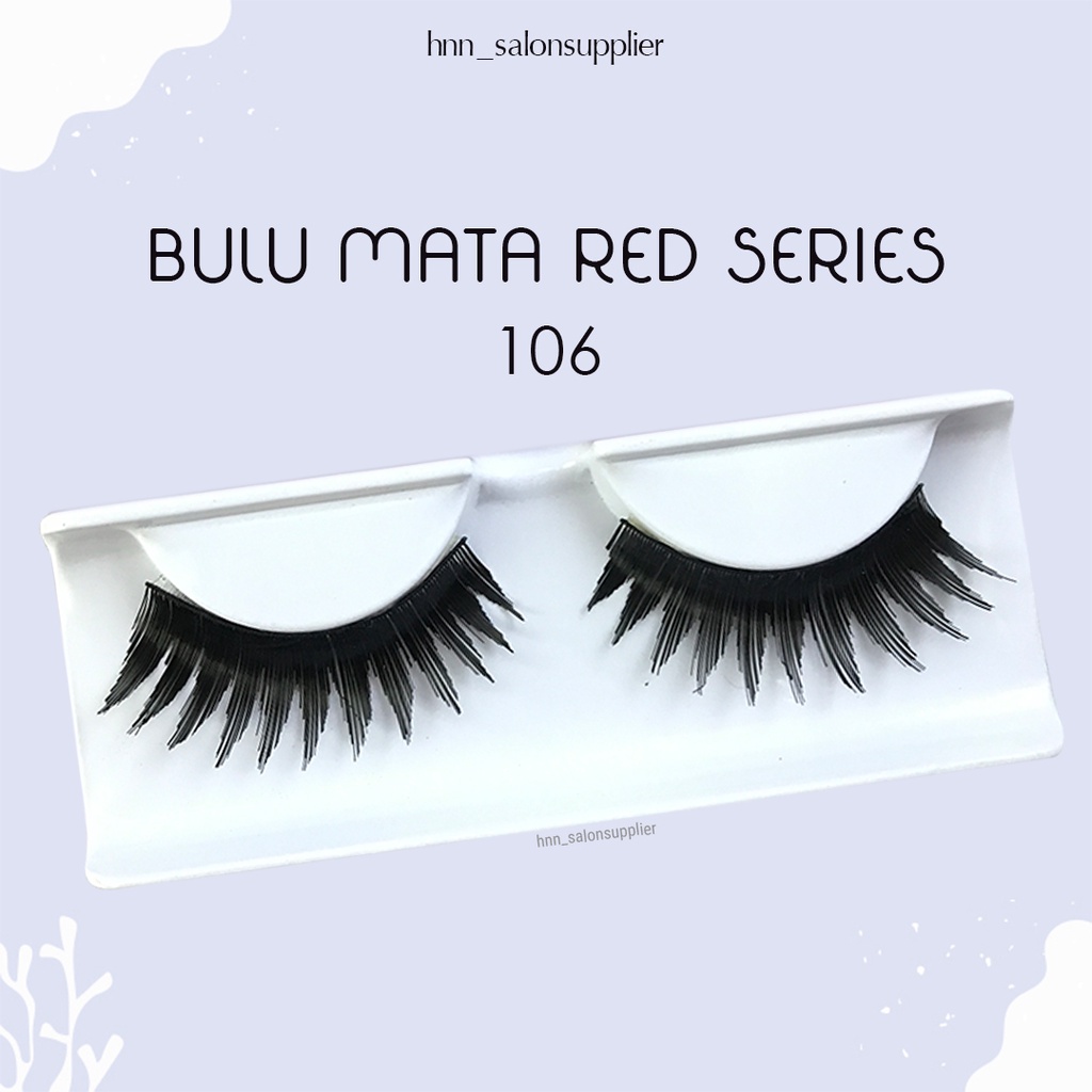 106 Bulu Mata Palsu Handmade Fake Eyelash Eye Lashes Lash Artifivial Belle Eyelashes