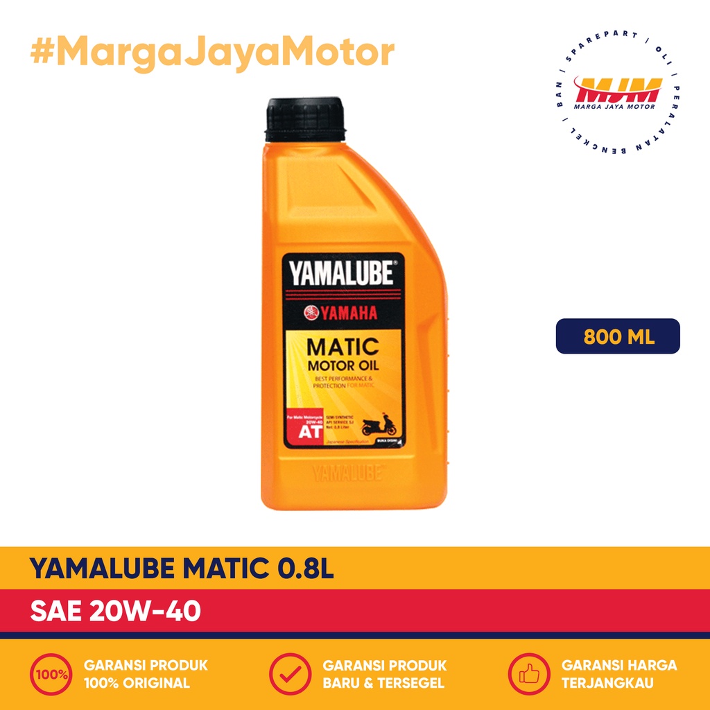 Yamalube Matic 20W/40 800ml Yamaha Oil 0.8L