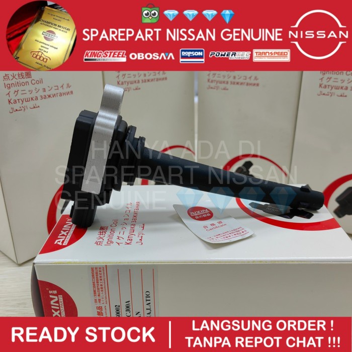 Coil Koil Busi Livina 1.8 Xtrail T31 2.0 Latio 1.8 Oem Japan Nissan #Original