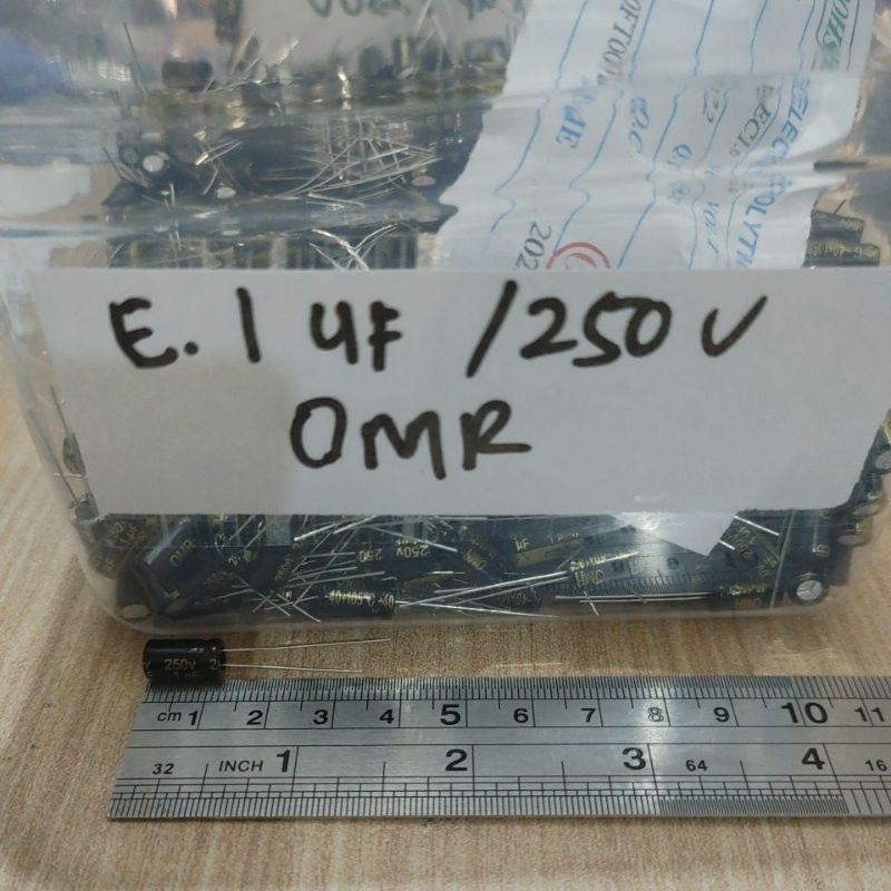 Elco 1uf 250V OMR ORIGINAL