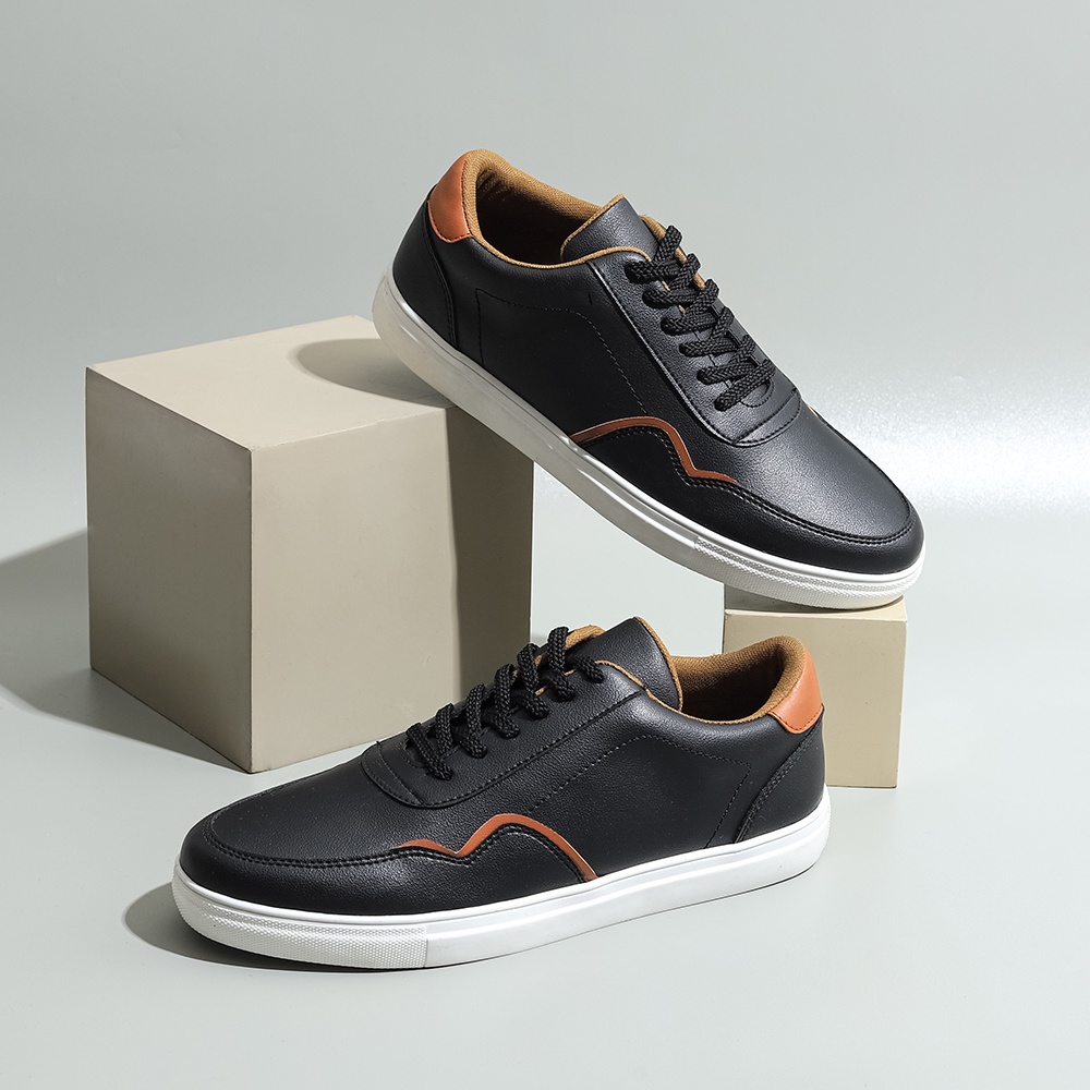 CHROLLO BLACK | ManNeedMe x Lvnatica| Sepatu Sneakers Pria | Sepatu Casual Pria Original