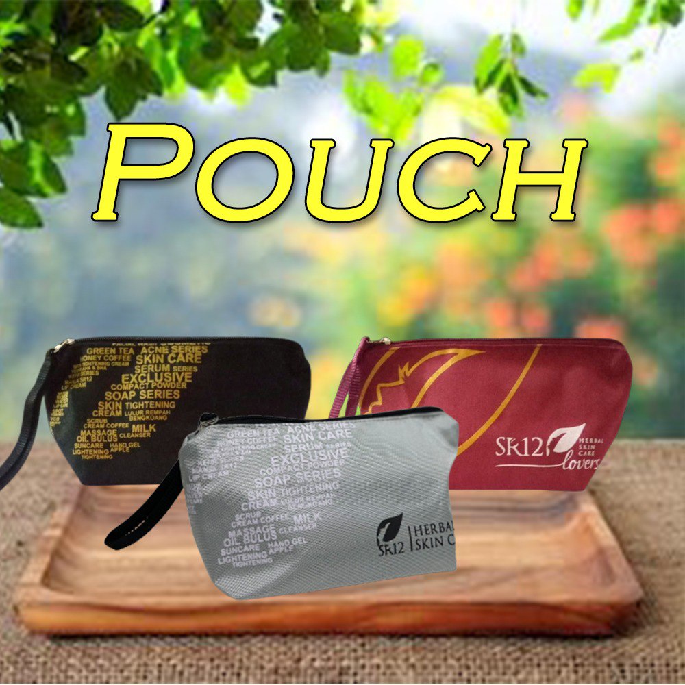 Pouch cantik lucu Tas make up Tempat alat kecantikan Tas travel organizer bag Kosmetik make up Original Saudagarsr12