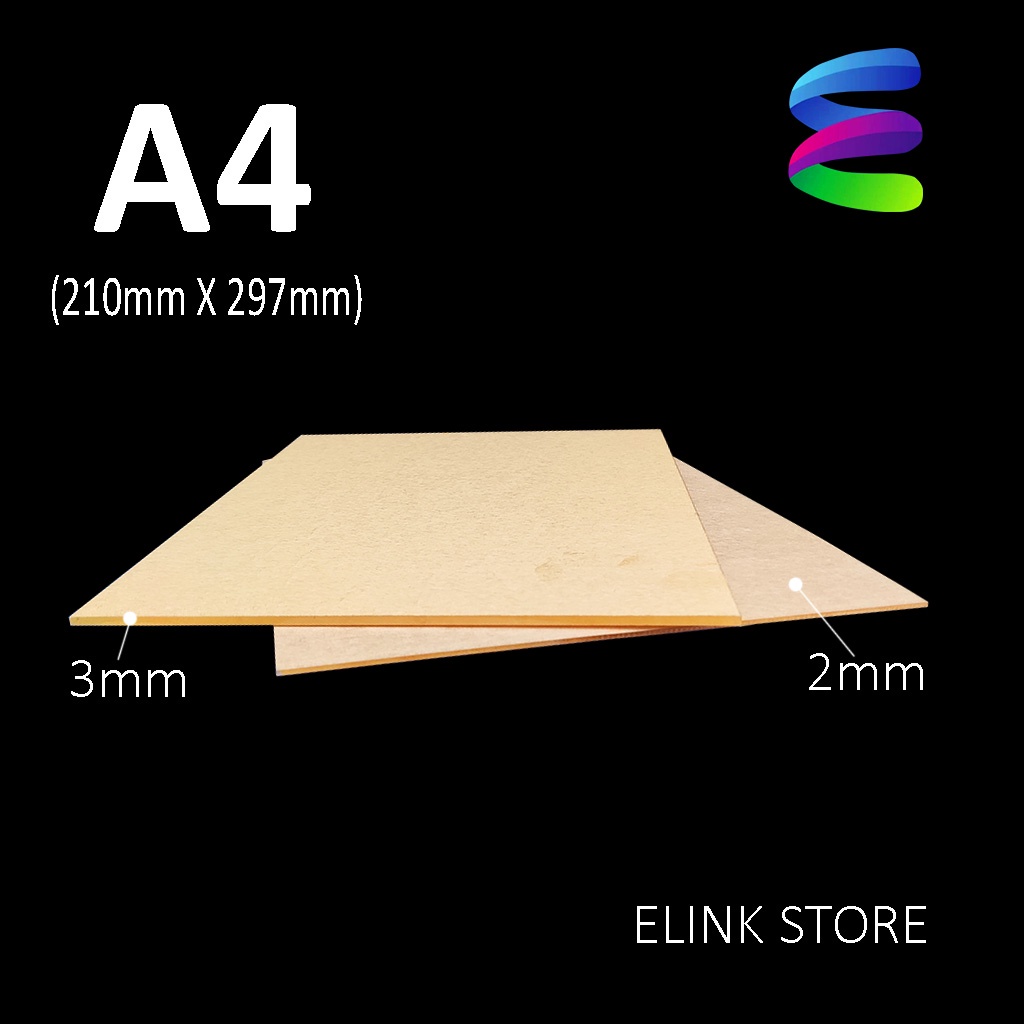 Papan Lembaran Akrilik Bening Ukuran A4 tebal 2mm, 3mm - Papan Acrylic Bening A4