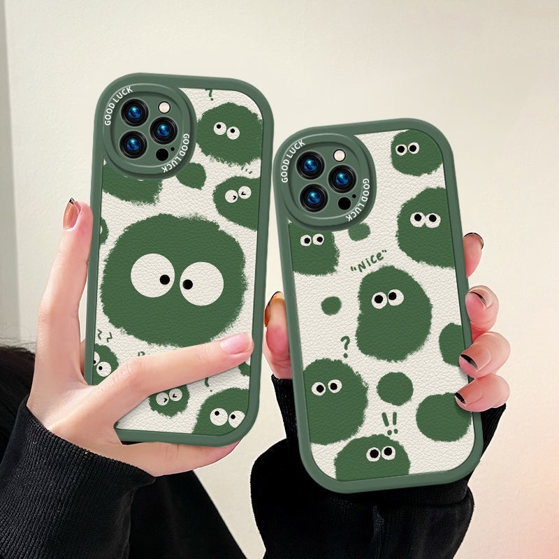 Case Motif Mata Besar Untuk iPhone 12 13 14 11 Pro Max X Xs Max Xr eihtg