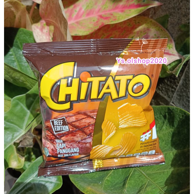 Ready Renceng Chitato rasa Sapi Panggang 15 Gr x 10 Pcs Beef Edition / YS.OLSHOP2020