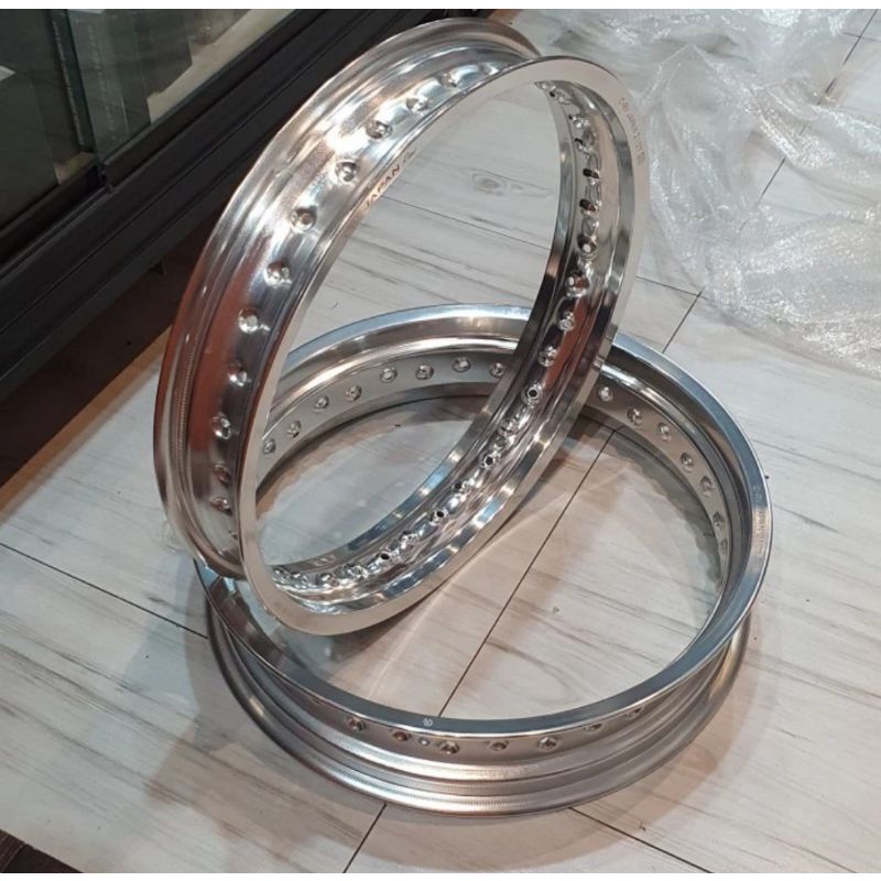 Velg velek pelek veleg lingkar aloy alloy crv ori japan 17 250 17 350 chrome 1 set jari jari ruji vu