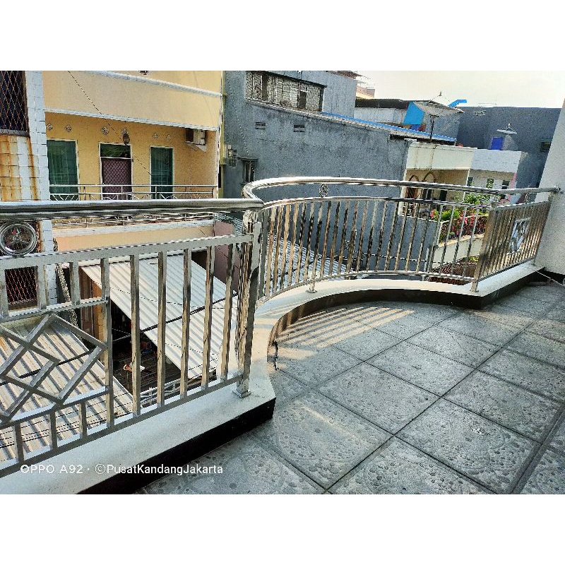 Railing balkon stainless steel