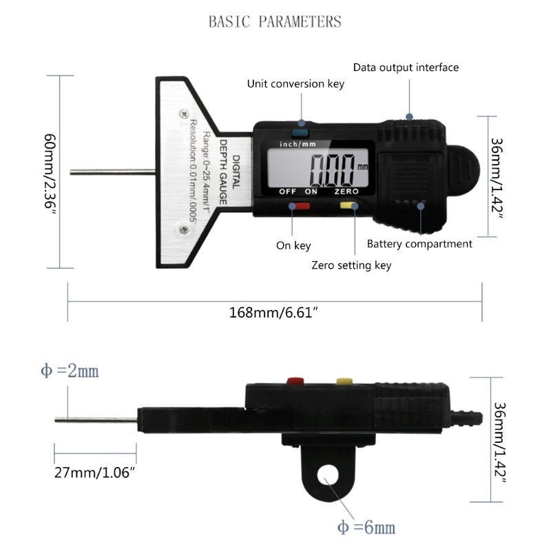 Alat Pengukur Ketebalan Digital Dengan LCD